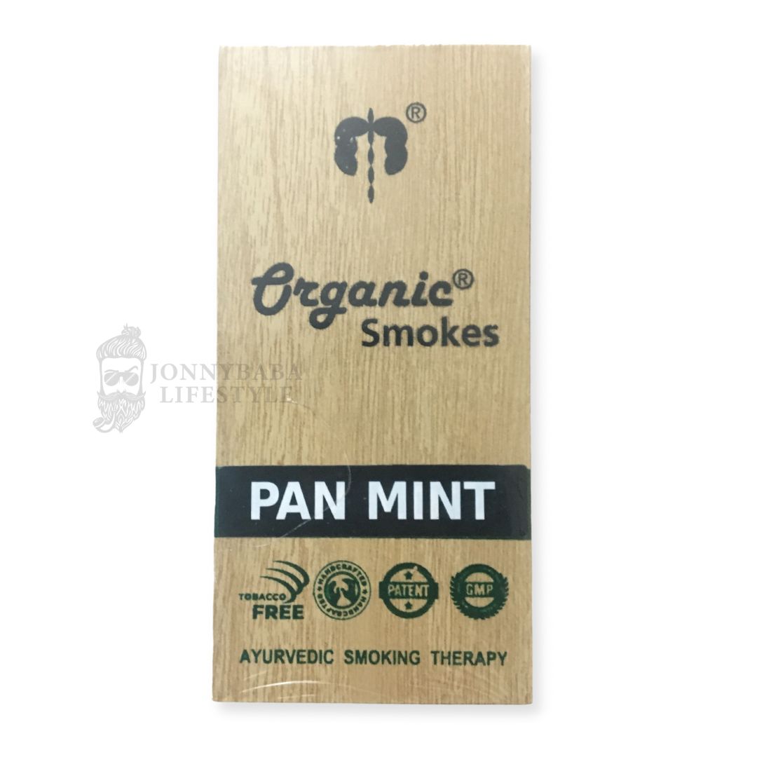 Organic Smokes Cigarillos Pan Mint Herbbox India HERBBOX India