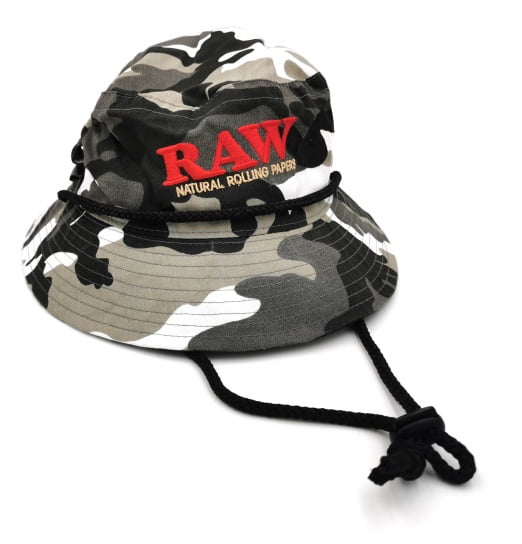 RAW Smokermans Hat Black in King Size Large