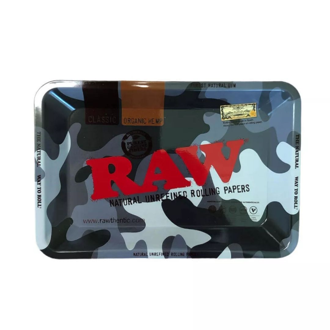RAW Modern Camo Rolling Tray Mini HERBBOX India