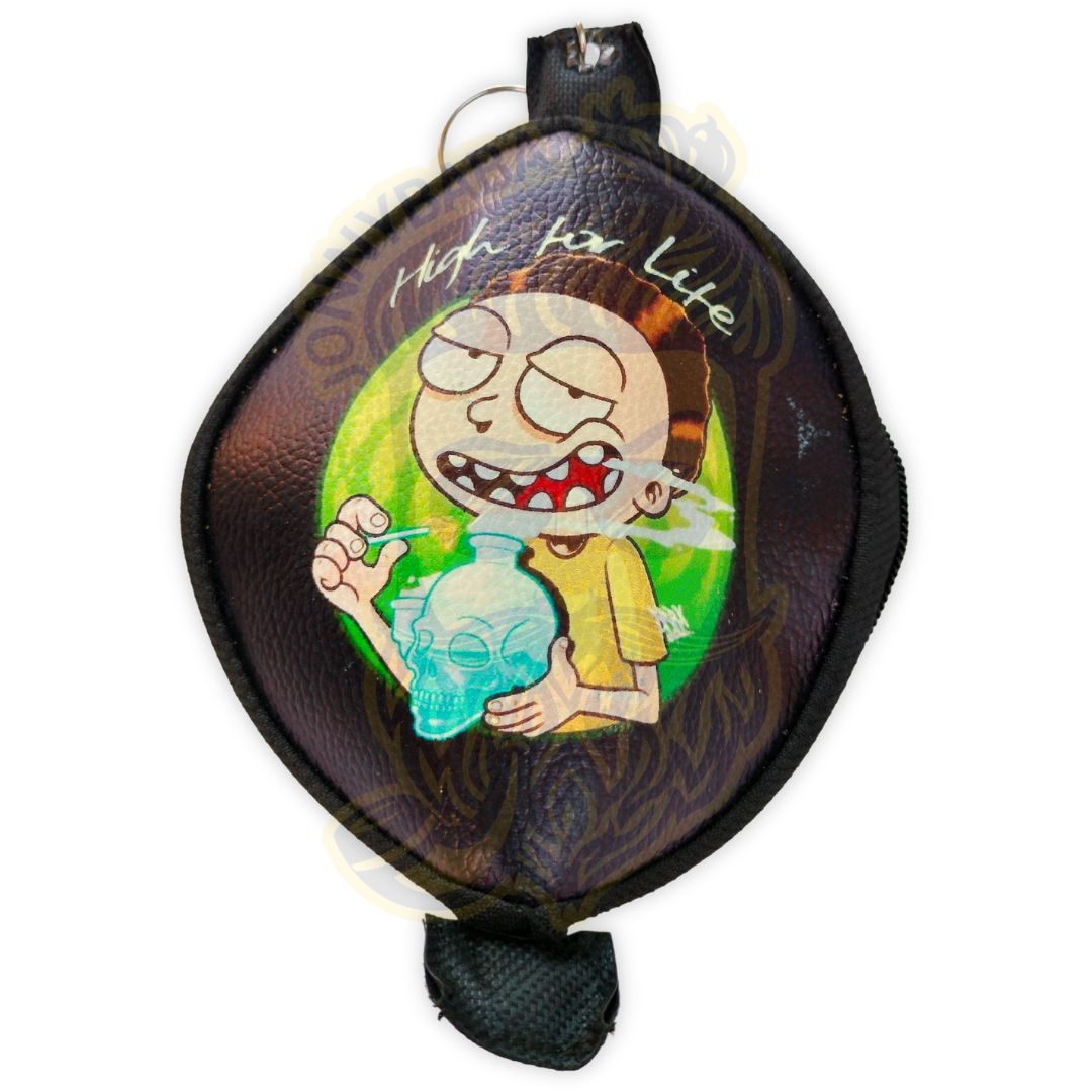 Rick and Morty Crushing Pouch Herbbox India HERBBOX India