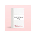 Davidoff White 1 mg cigarette