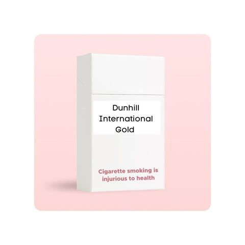Dunhill International Gold Cigarette