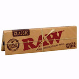 RAW CLASSIC SINGLE WIDE ROLLING PAPERS 