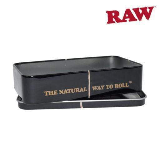 Raw black tin case available on Herbbox India 