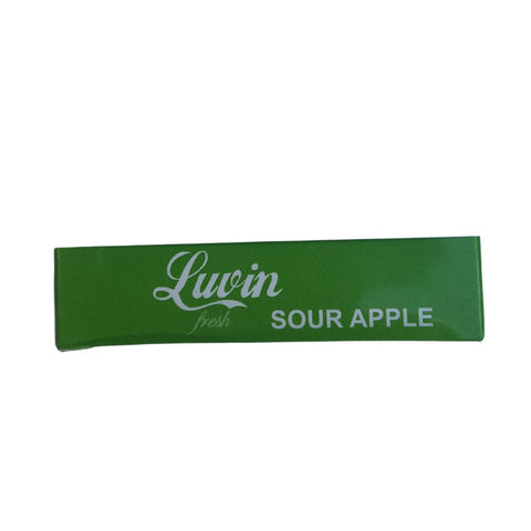 Luvin sour apple flavoured cigar now available on  Herbbox India