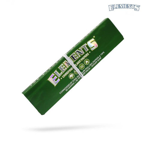 Elements Green Rolling Papers are now available on Herbbox India.