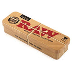 raw classic metal tin case on herbbox india 