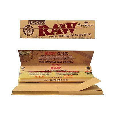 raw organic hemp with tips 