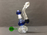 Ballerina 6 inch glass bubbler available on Herbbox India