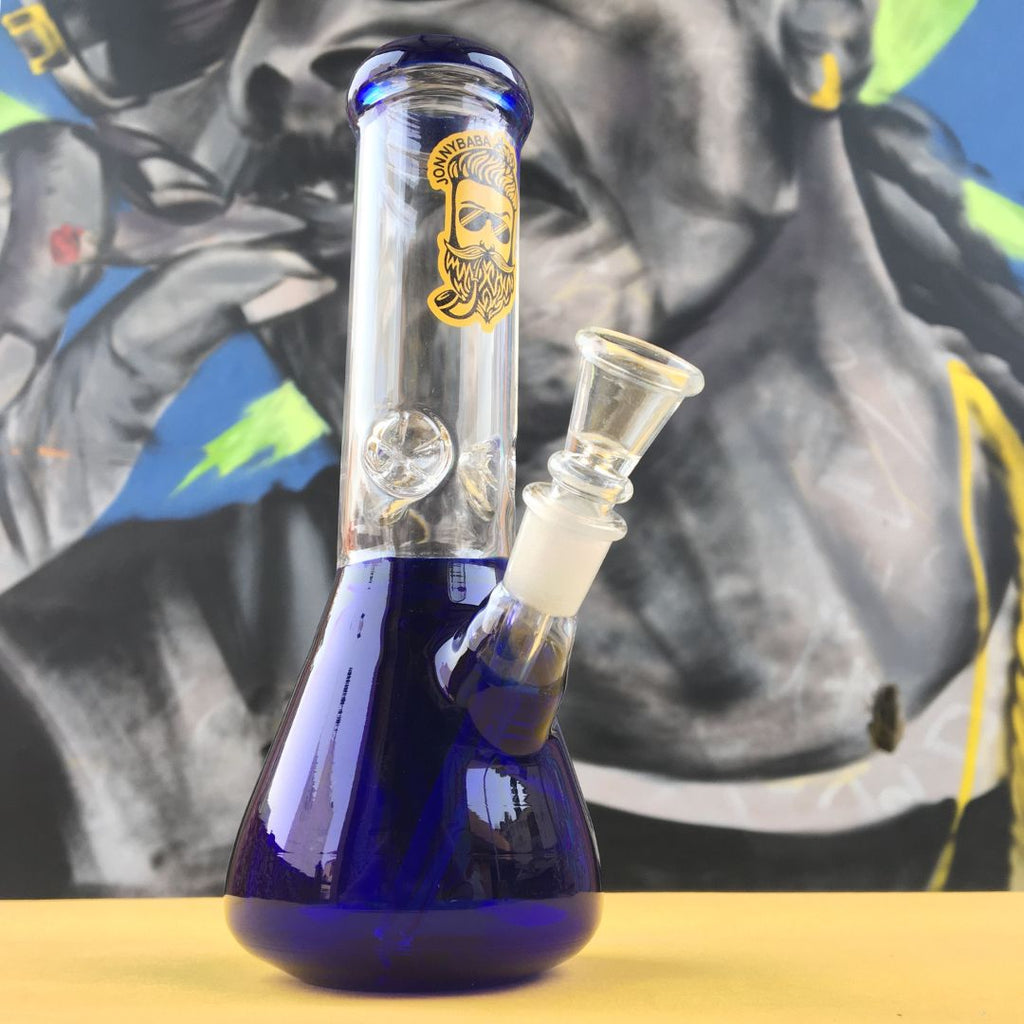 Buy 8 Inch Transparent Color Bong Smoking Pipe India