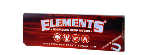 Elements red regular 1 1/4 rolling paper available on Herbbox India 