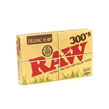 RAW Organic Hemp 1 1/4 - 300 LEAVES