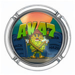 Ak47 - Glass Ashtray