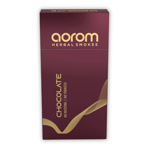 Aorom herbal cigarettes chocolate