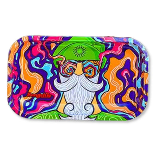 Bongchie metal rolling tray Herbbox India