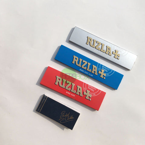 Rizla + king size rolling paper combo available on Herbbox India 