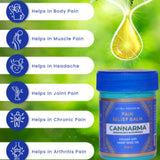 Cannarma pain relief hemp Balm available on herbbox India 