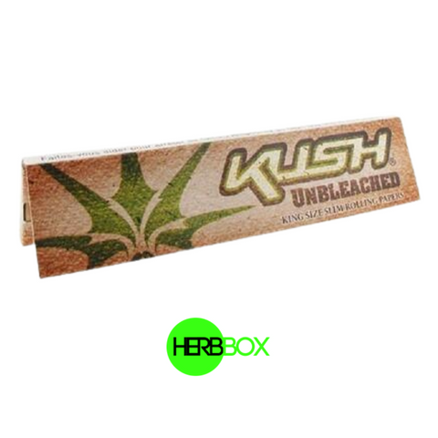 Kush brown rolling paper available on Herbbox India 