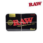 Raw black tin case available on Herbbox India 