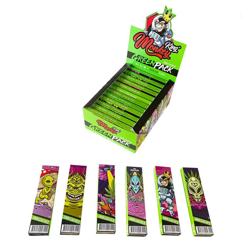 Monkey King brown rolling paper alien edition available on Herbbox India 