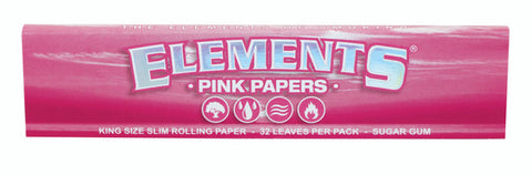 Elements Pink Rolling papers are now Available on Herbbox India..