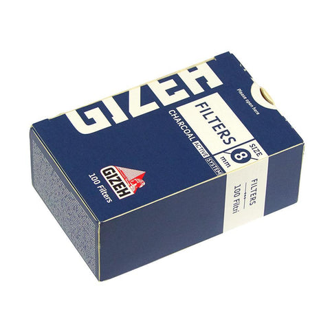 Buy Gizeh Charcoal 8mm Filters on Herbbox India.