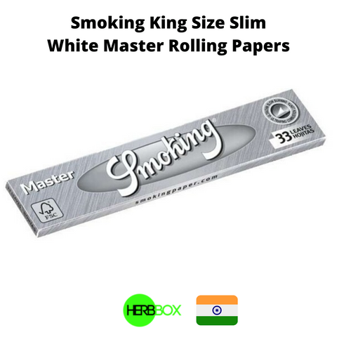 Smoking King Size Slim White Rolling Papers