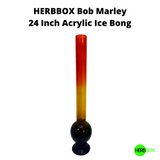 HERBBOX Bob Marley Acrylic Ice Bong are now available on Herbbox India