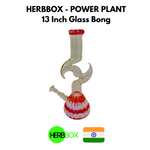 HERBBOX Power Plant 13 Inch Glass Bong Online in India