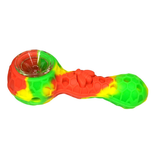 Honeycomb Silicone Pipe/Dab rig 