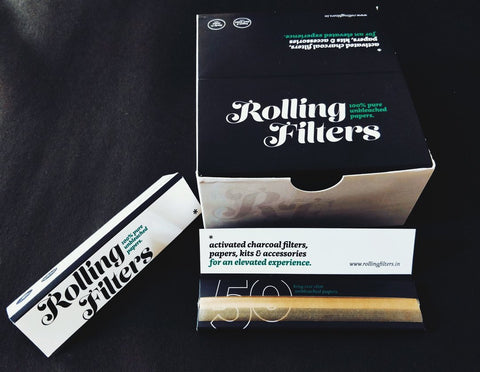 Rolling filter Papers - 50 sheets
