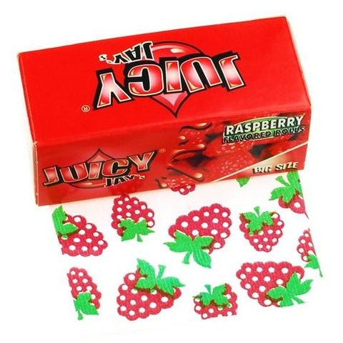 Juicy Jay's Raspberry Flavored 5 M Roll available on Herbbox India