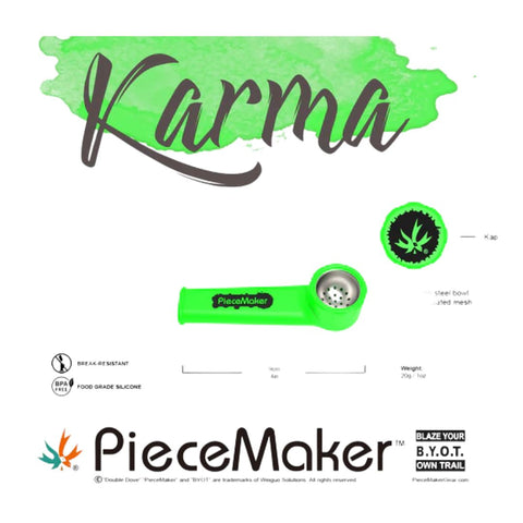 Piecemaker Karma silicone smoking pipe