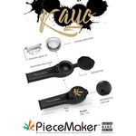 Piecemaker kayo Knockout black silicone smoking pipe