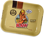 Raw Girl large Rolling Tray