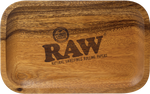 RAW WOOD ROLLING TRAY ON HERBBOXINDIA