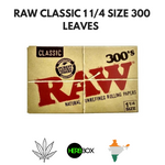 RAW CLASSIC 1 1/4 - 300 LEAVES