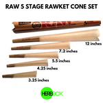 RAW Classic 5 Stage RAWket Pack
