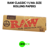 RAW Classic 1 1/4th Size Rolling Papers