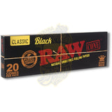 RAW Black Pre-Rolled King Size Cones  