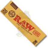 RAW Classic Pre-Rolled King Size Cones - Herbbox India 