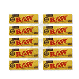 Raw Classic Single Wide - 50 sheets, Pack of 10 - Herbbox India