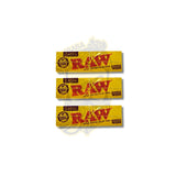Raw Classic Single Wide - 50 sheets, Pack of 3 - Herbbox India