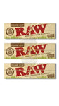 Raw Organic Hemp Single Wide (50 sheets) Pack of 3 - Herbbox India