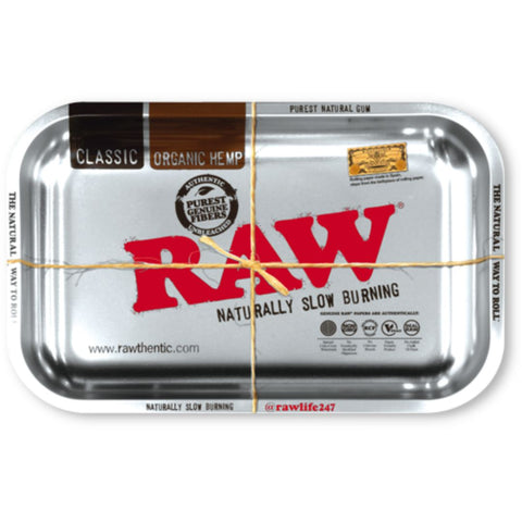 Raw Metallic Silver Rolling Tray Online in India