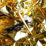 Shine gold rolling paper pre rolled cone available on herbbox India