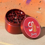 Smoking Metal Spice Grinder - Red S-Fire