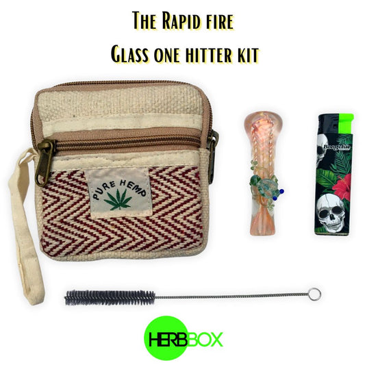 Rapid Fire Glass One Hitter Kit