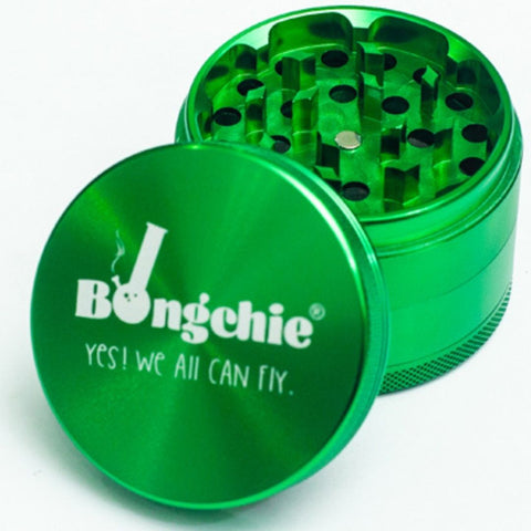 Bongchie aluminium grinder/crusher available on herbbox India