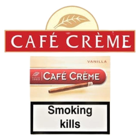 Buy Café Crème Vanilla cigarillos from Herbbox India.